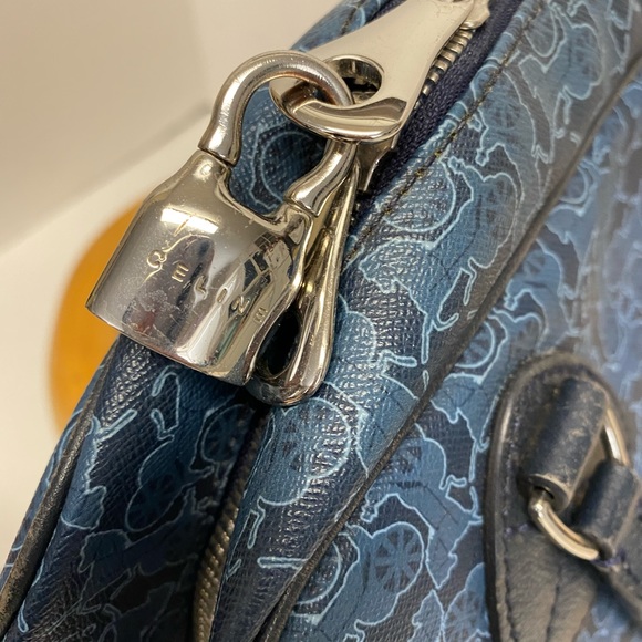 Rare! Celine Coated Canvas Speedy Dr Bag w/Lock 🔐 - Picture 4 of 16
